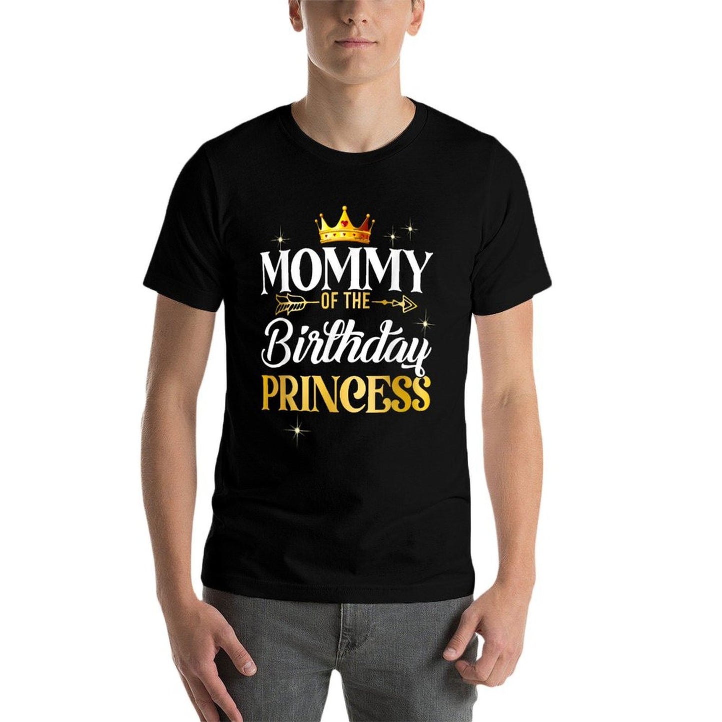 Mommy Of The Birthday Princess Girl Party Matching Family  Quick-drying T-Shirt