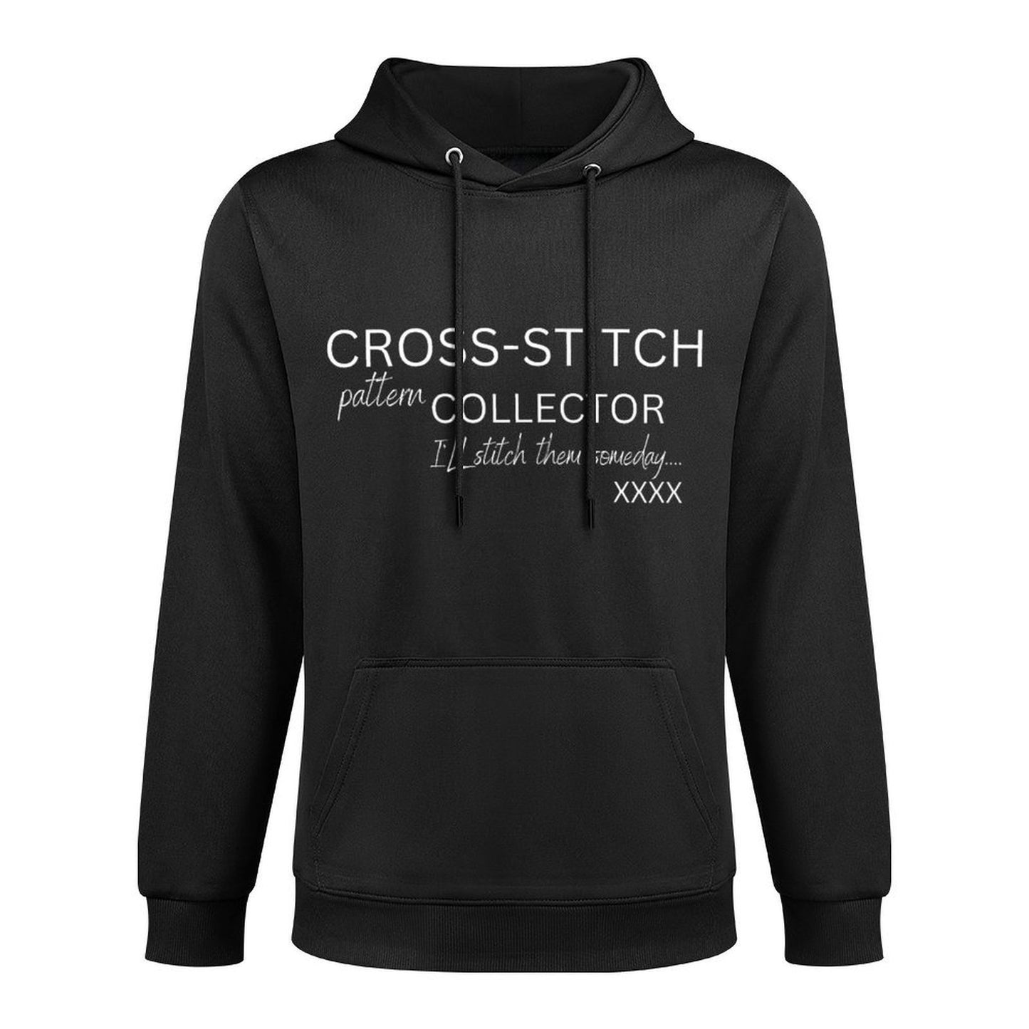 Cross Stitch Pattern Collector Funny Needlework Crafters Durable Construction Hoodie