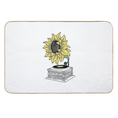 Singing in The Sun  Fade-Resistant Bath Mat