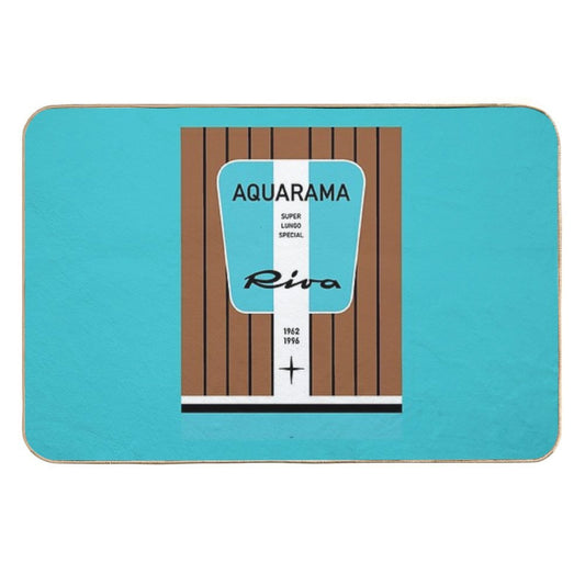Riva Aquarama Monaco Boat Yachting Lake Como Cannes Saint-Tropez Capri  Pet-Safe Bath Mat
