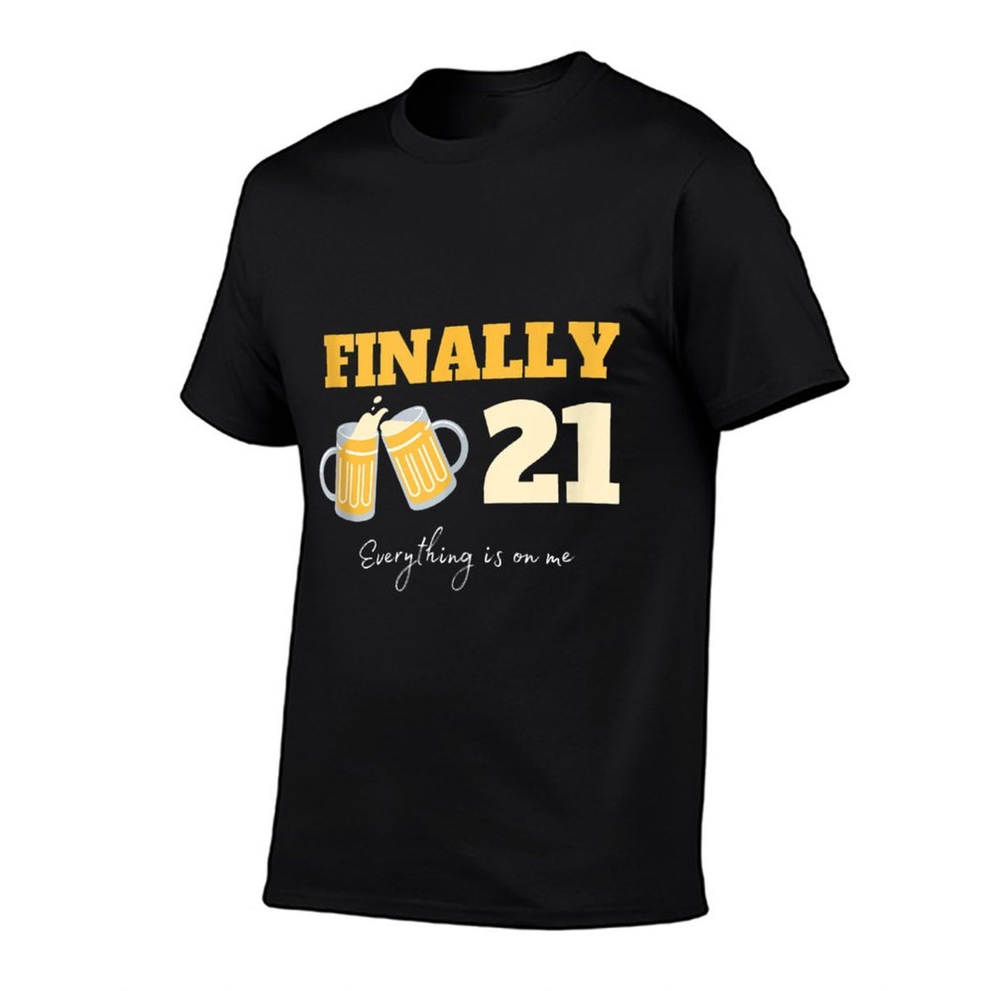 Finally 21-Year-Old Son Daughter Funny Happy 21st Birthday  Quick-drying T-Shirt