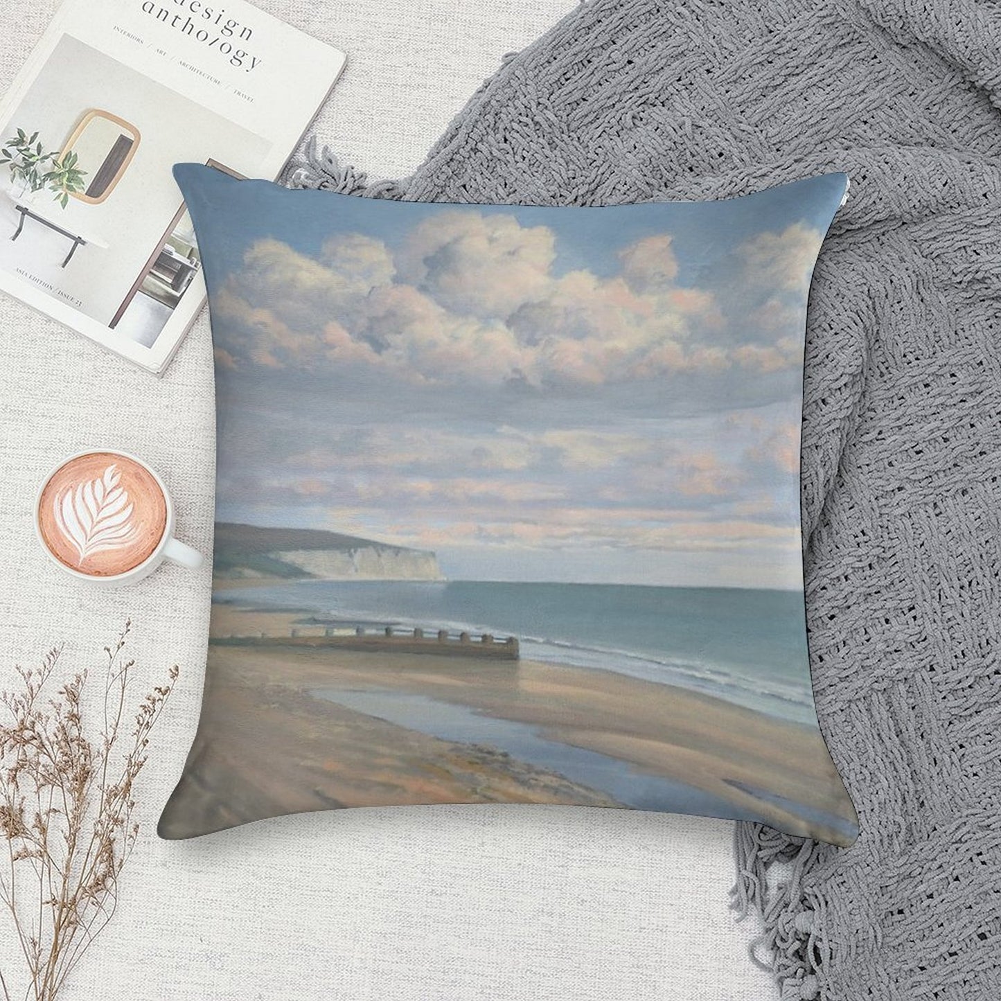 Swanage Soft Multiple Sizes Throw Pillow
