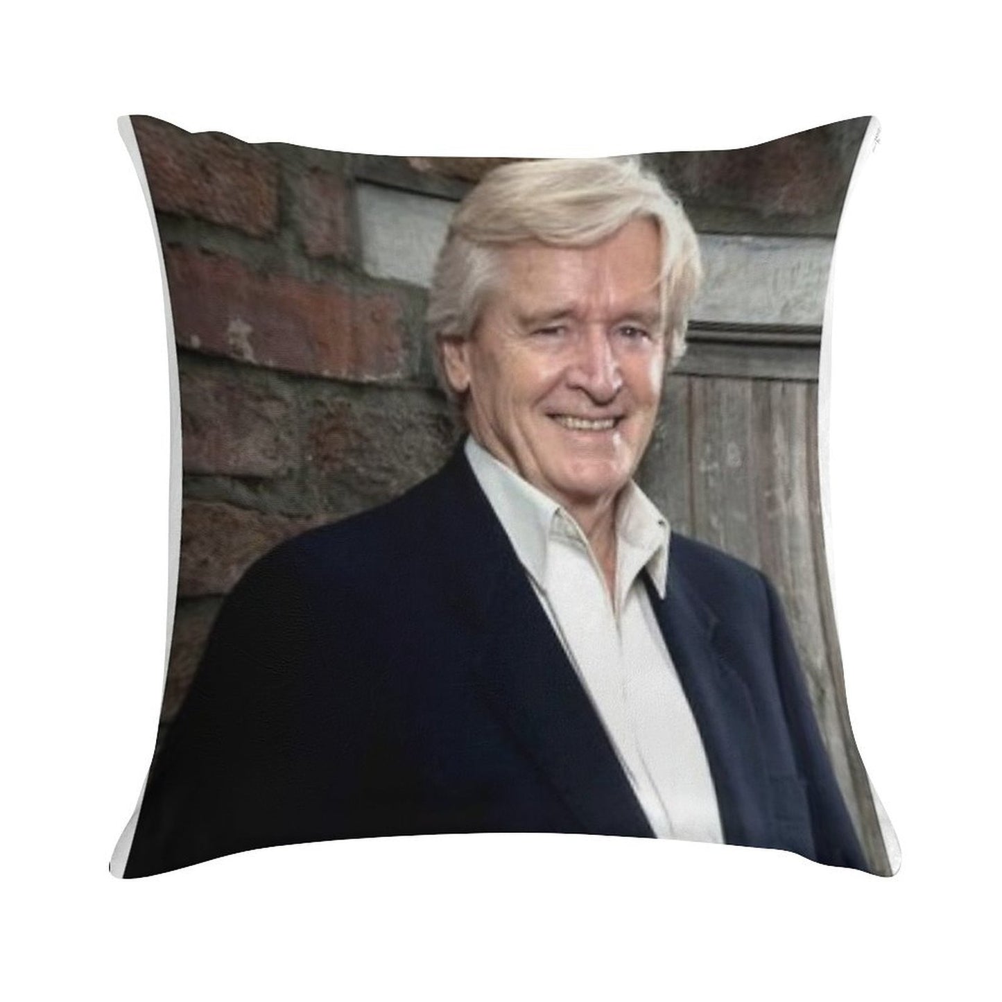 CORRIE LEGENDS KEN BARLOW Soft High-Density Material Throw Pillow
