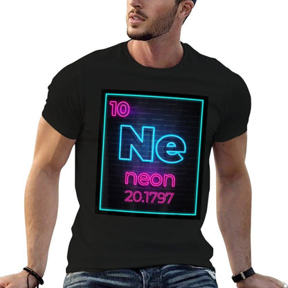 Ne Element Of The Chemistry Periodic Table For Scientists  Relaxed-fit T-Shirt
