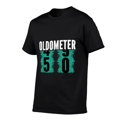 Oldometer 49-50 50th Birthday  Relaxed-fit T-Shirt