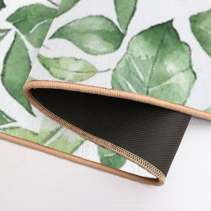 Watercolor Leaves  Versatile Bath Mat