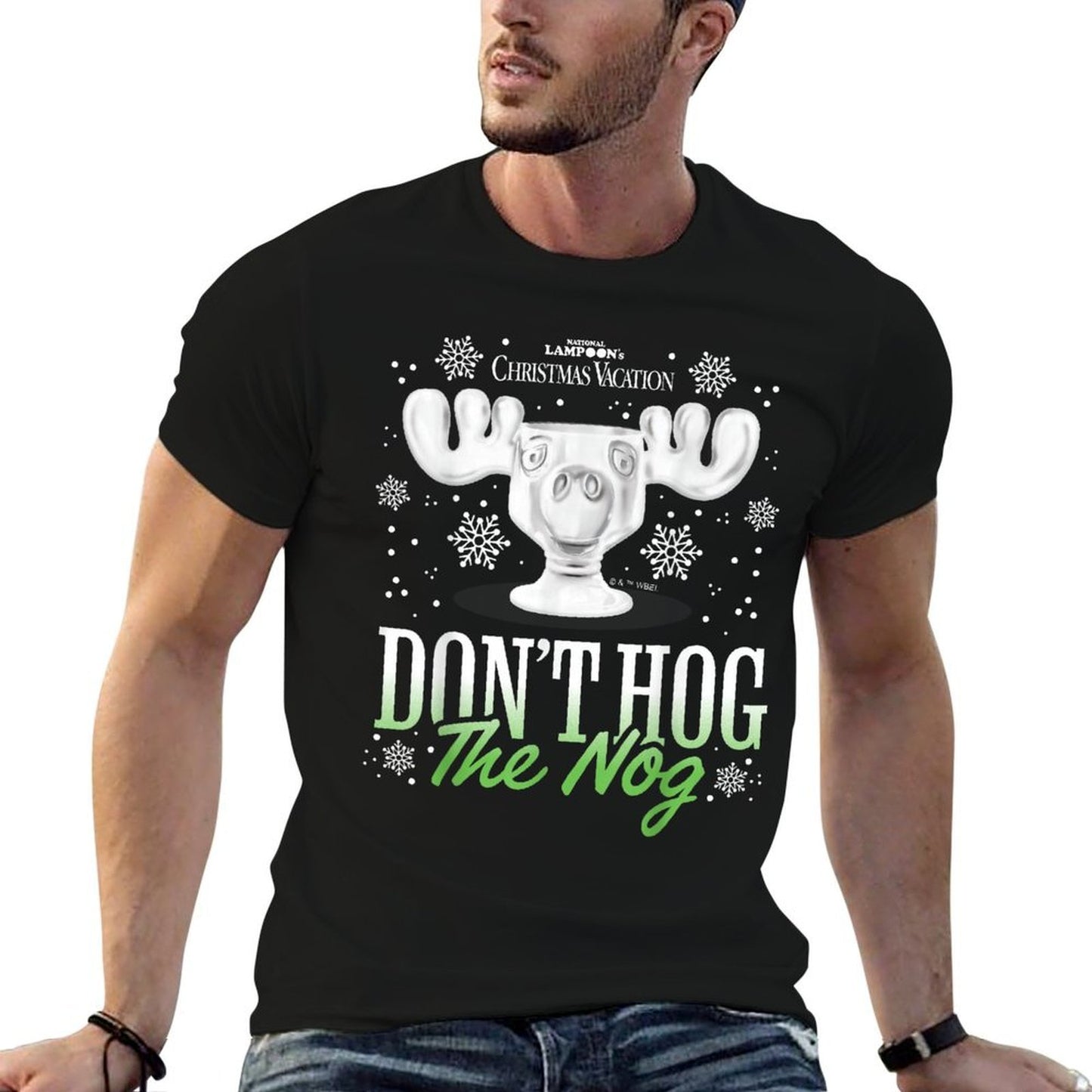 National Lampoons Christmas Vacation - Dont Hog The Nog  Breathable T-Shirt