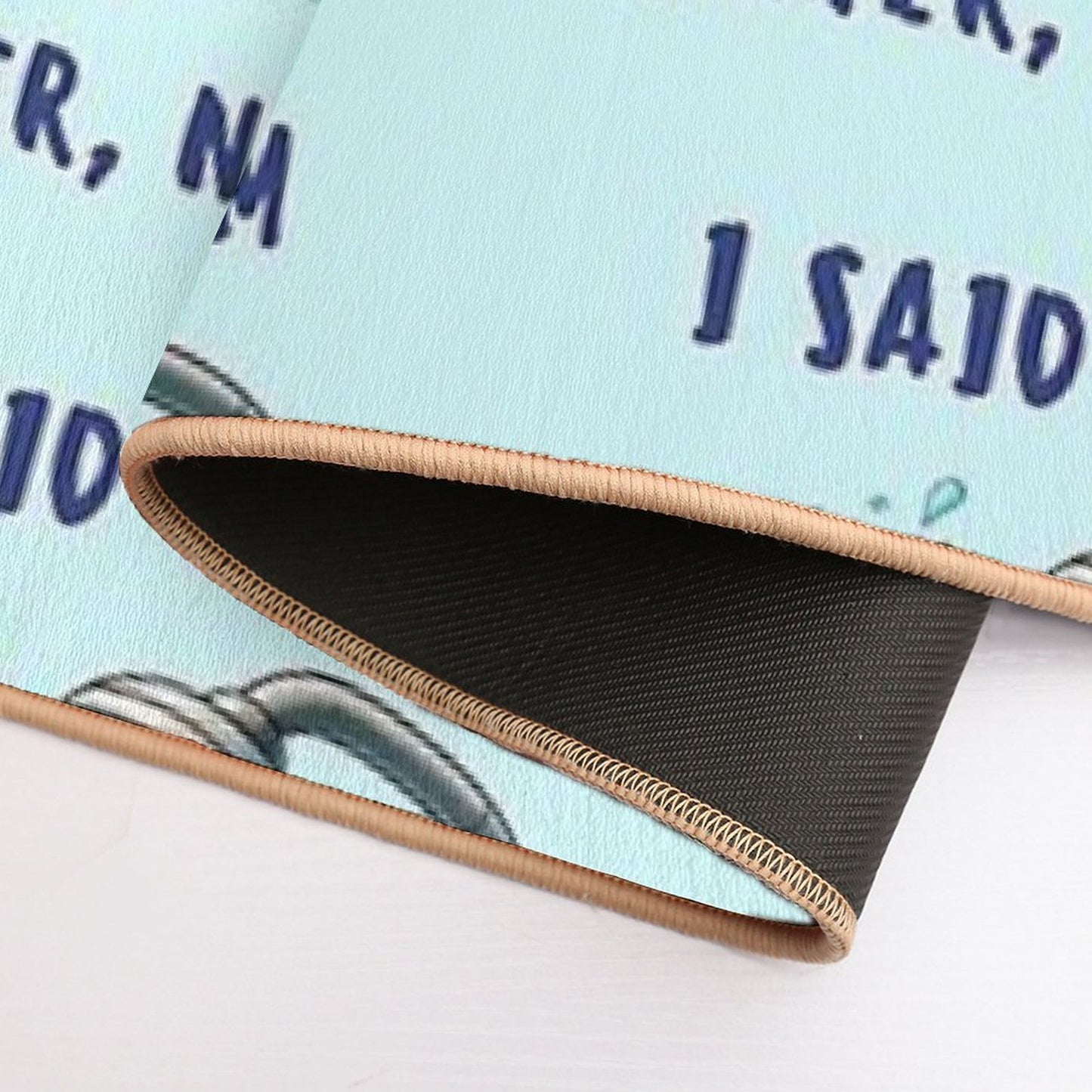 Hot Shower Disaster!  Odorless Bath Mat