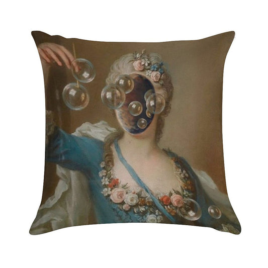 THE MITIGATED LIFE⠀ Soft Multiple Sizes Throw Pillow