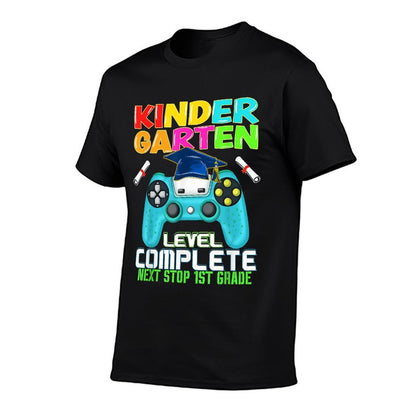 Kindergarten Level Complete Graduation 2025 Gaming Boys  Odor-resistant T-Shirt