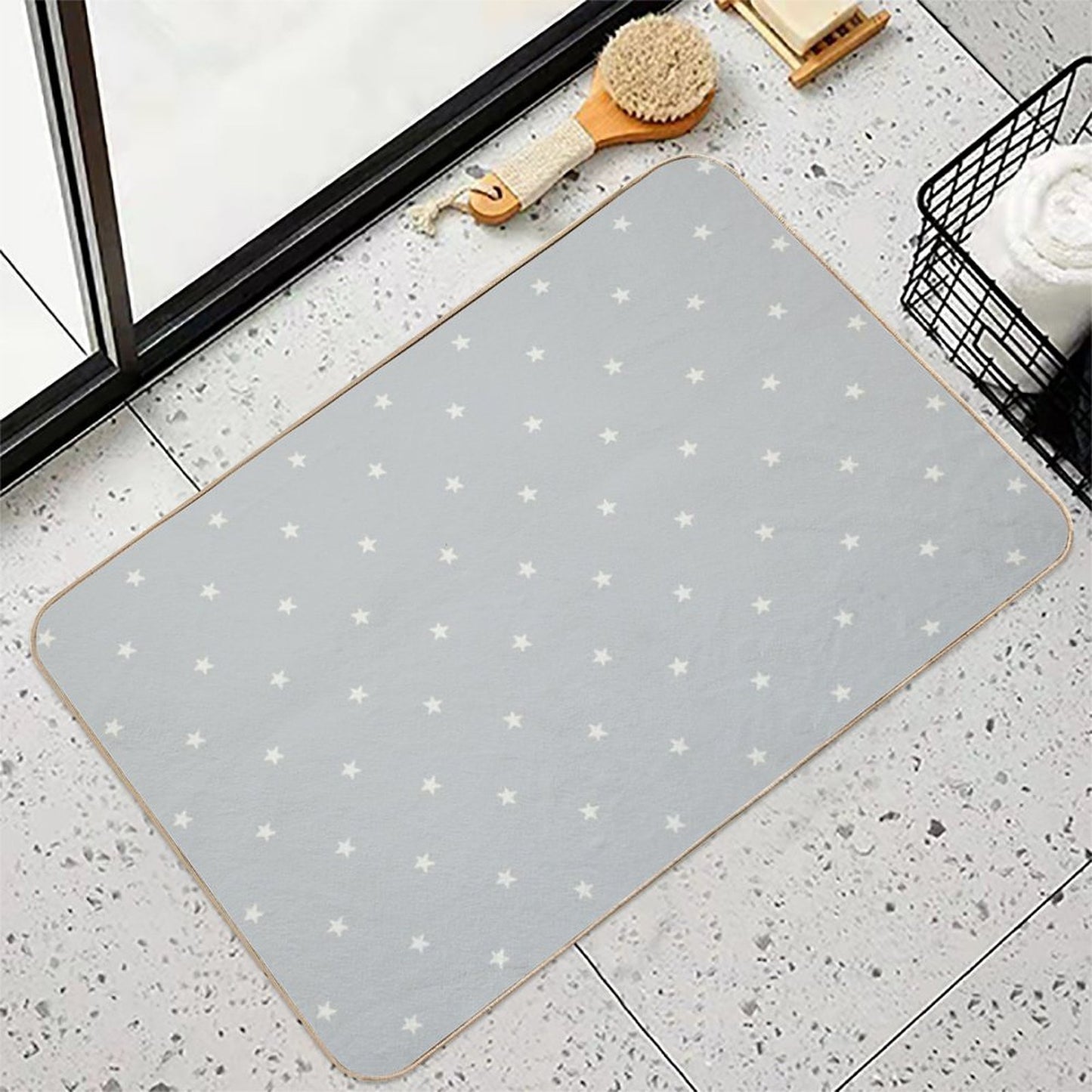 Stars  Absorbent Bath Mat
