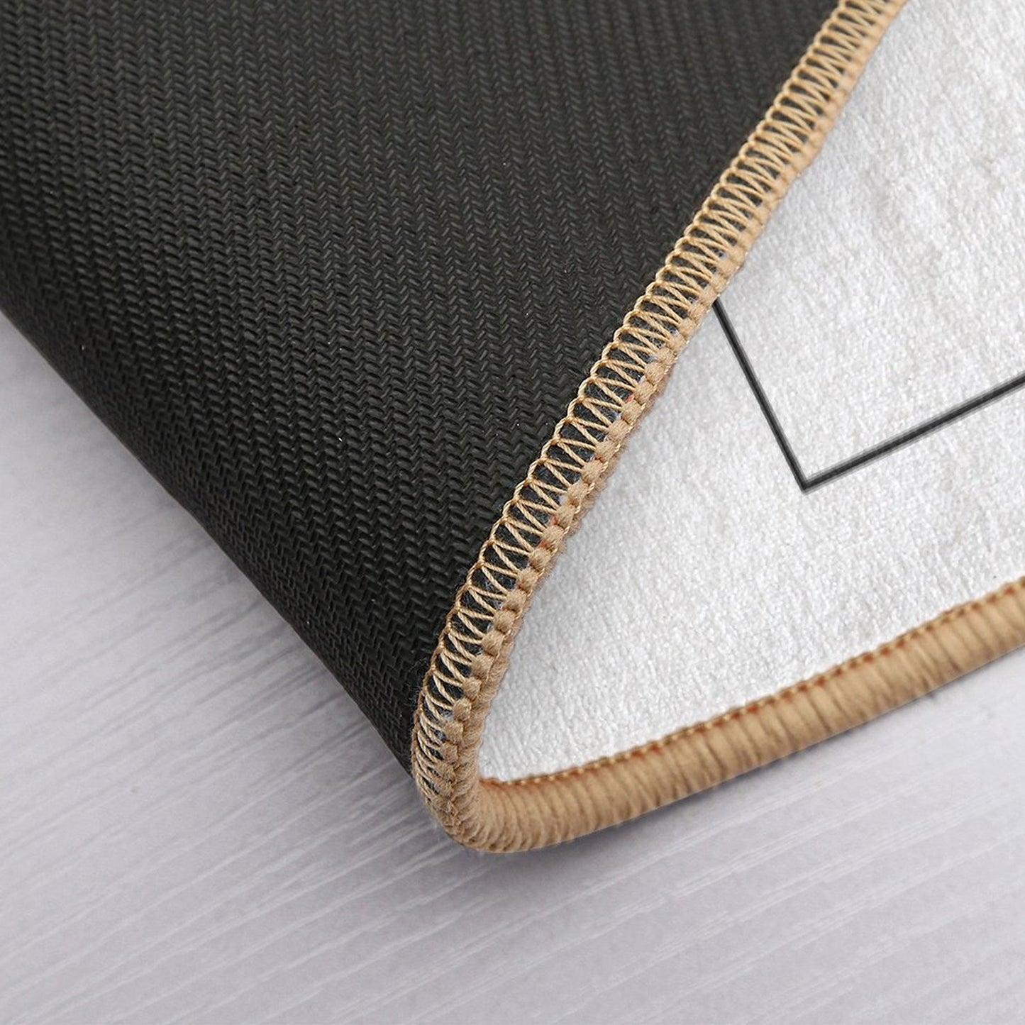 Soak 510 Watercolor Map Yoga Quote Definition Desi  Absorbent Bath Mat