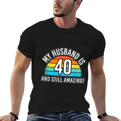 40 Years Old Husband 40th Birthday  Classic T-Shirt
