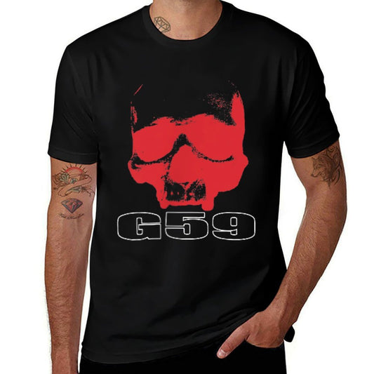 Skull Head G59 Greyday Print 2 Sides Graphic  Moisture-wicking T-Shirt