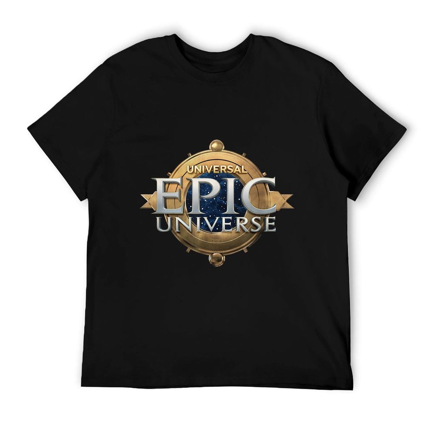 Universal Epic Universe Logo Tagless Design T-Shirt