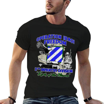 3rd Infantry Division - Operation Iraqi Freedom OIF Veteran Comfortable T-Shirt