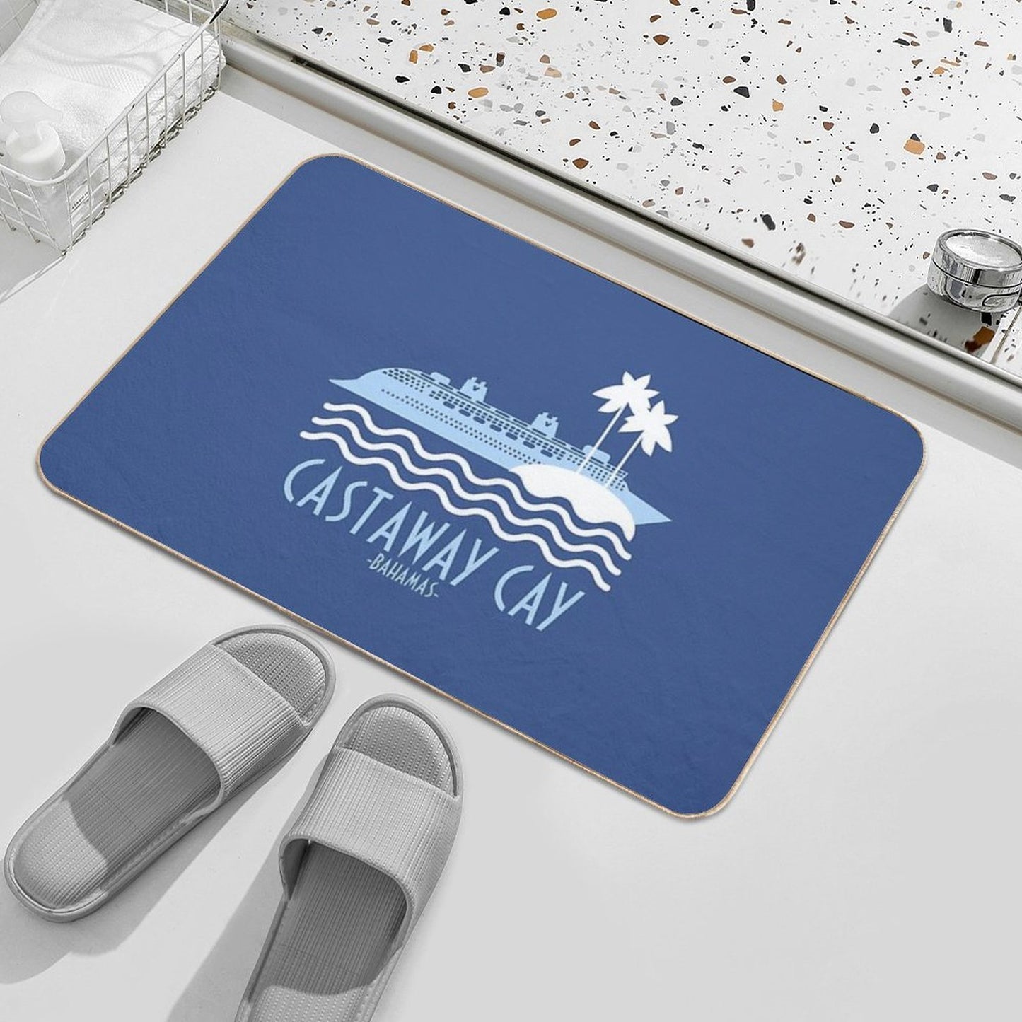 Castaway Cay  Odorless Bath Mat