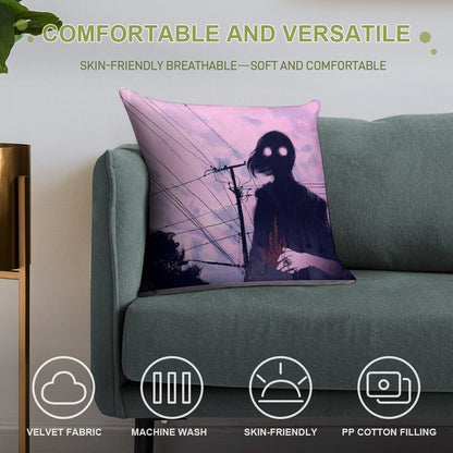 The Beginning Phase Soft Anti-Pilling Throw Pillow