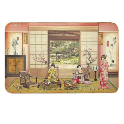 Three Geishas  Versatile Bath Mat