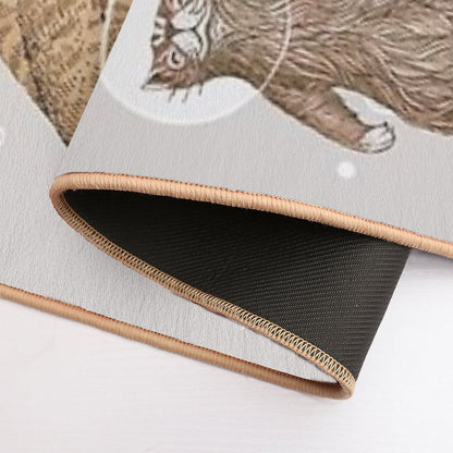 Cat  Easy Maintenance Bath Mat