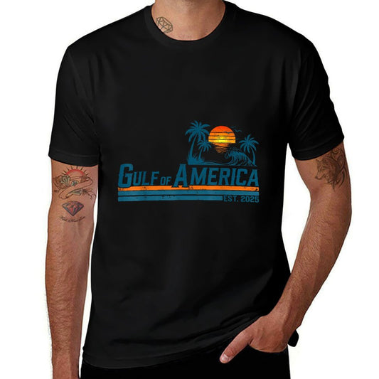 Retro Vintage Gulf Of US America 2025 American Gifts Classic T-Shirt