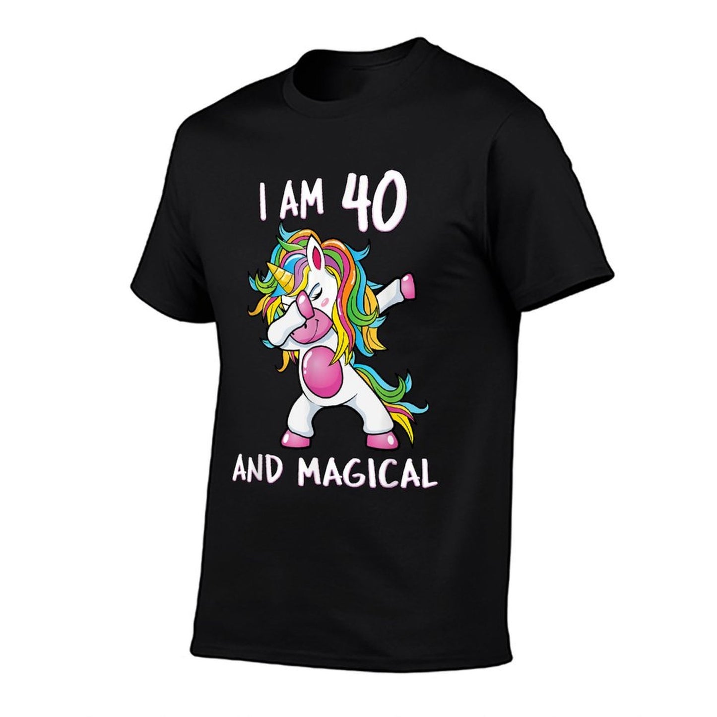 I Am 40 & Magical Unicorn Birthday Fourty Years Old  Affordable Price T-Shirt