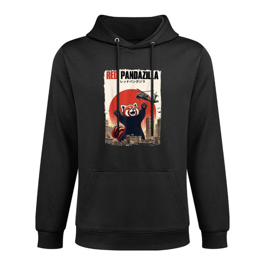 Red Pandazilla Japanese Art Perfect Gifts Funny Red Panda Shrink-Resistant Hoodie