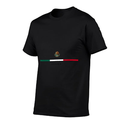 Mexico Mexican Flag Vintage Mexican Independence Day  Oversized Silhouette T-Shirt