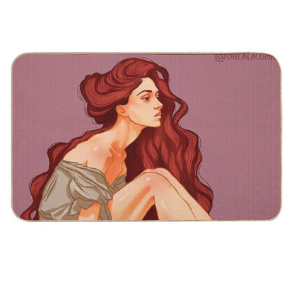 Sitting Always  Fade-Resistant Bath Mat