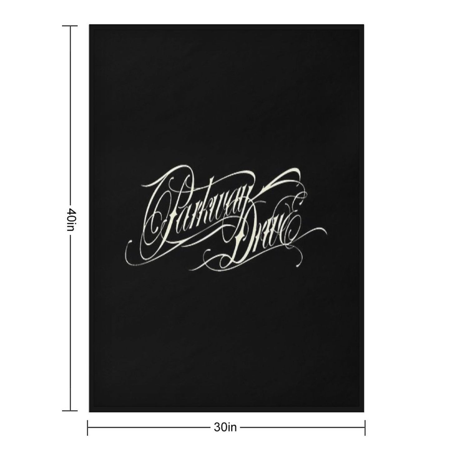 Parkway Drive Lightweight Throw Blanket