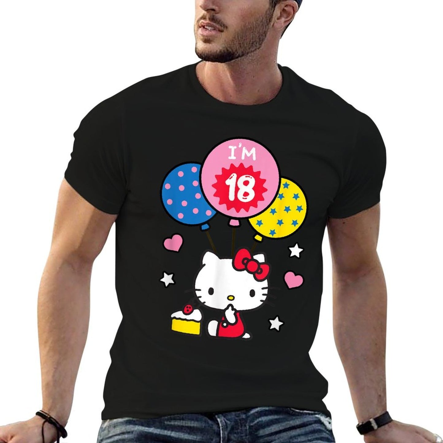 Hello Kitty I'm 18 Birthday  Soft T-Shirt