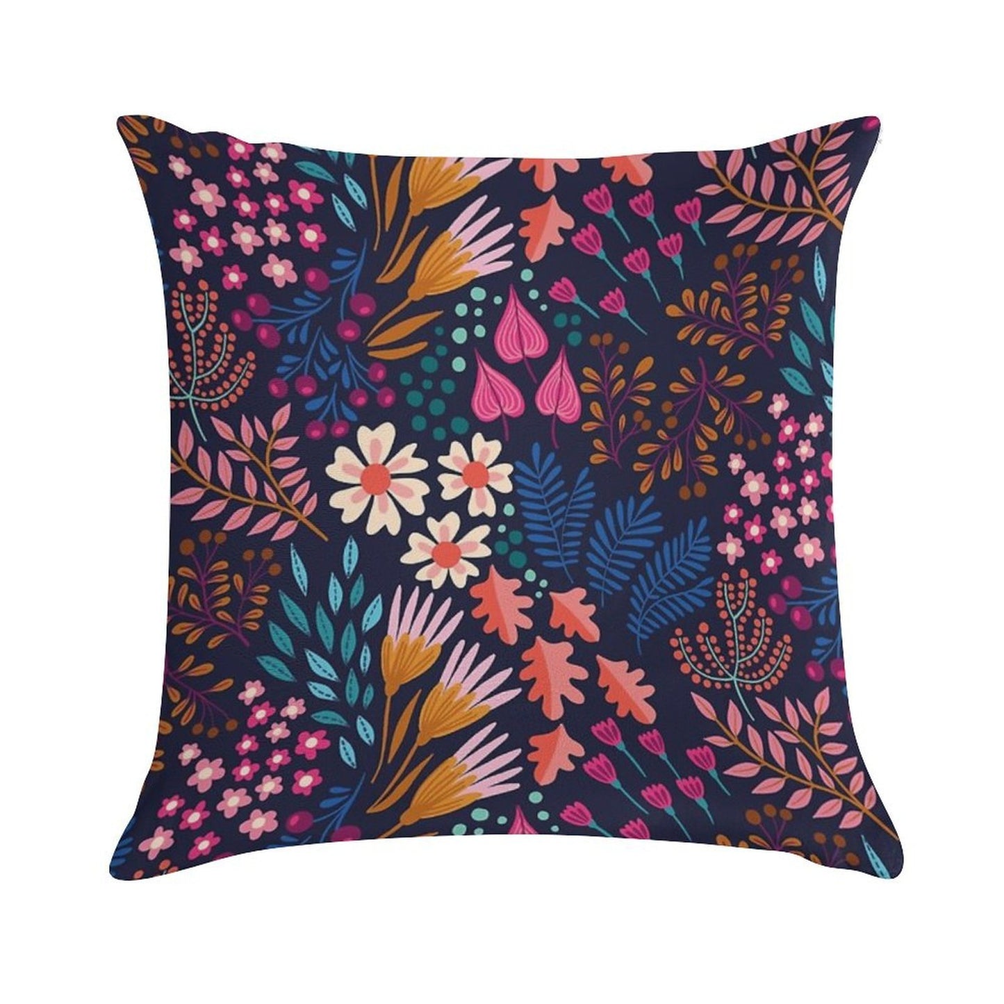 BLISS Flower Field Soft Anti-Pilling Throw Pillow