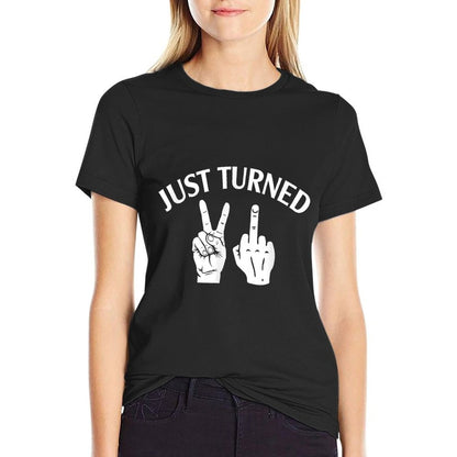 Just Turn 21 Funny 21st Birthday Party BFF Best Friends Bday  Moisture-wicking T-Shirt