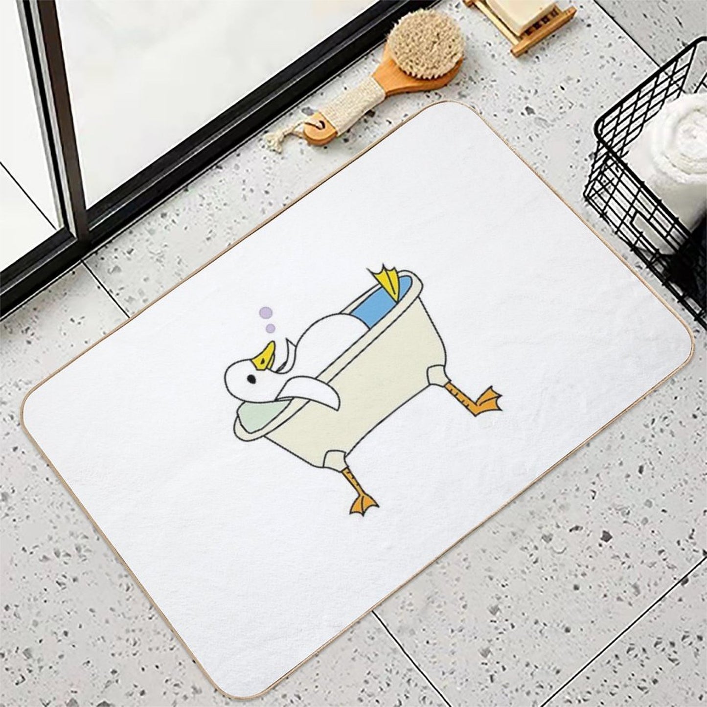 Relaxing in The Tub  Multi-Purpose Bath Mat