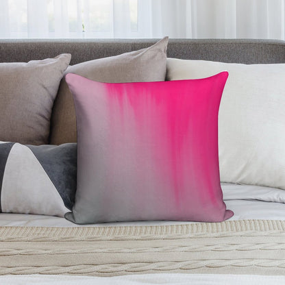 SIN Soft Short Plush Fabric Throw Pillow