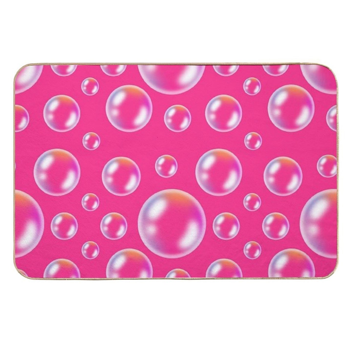 Bubble Pattern  Versatile Bath Mat