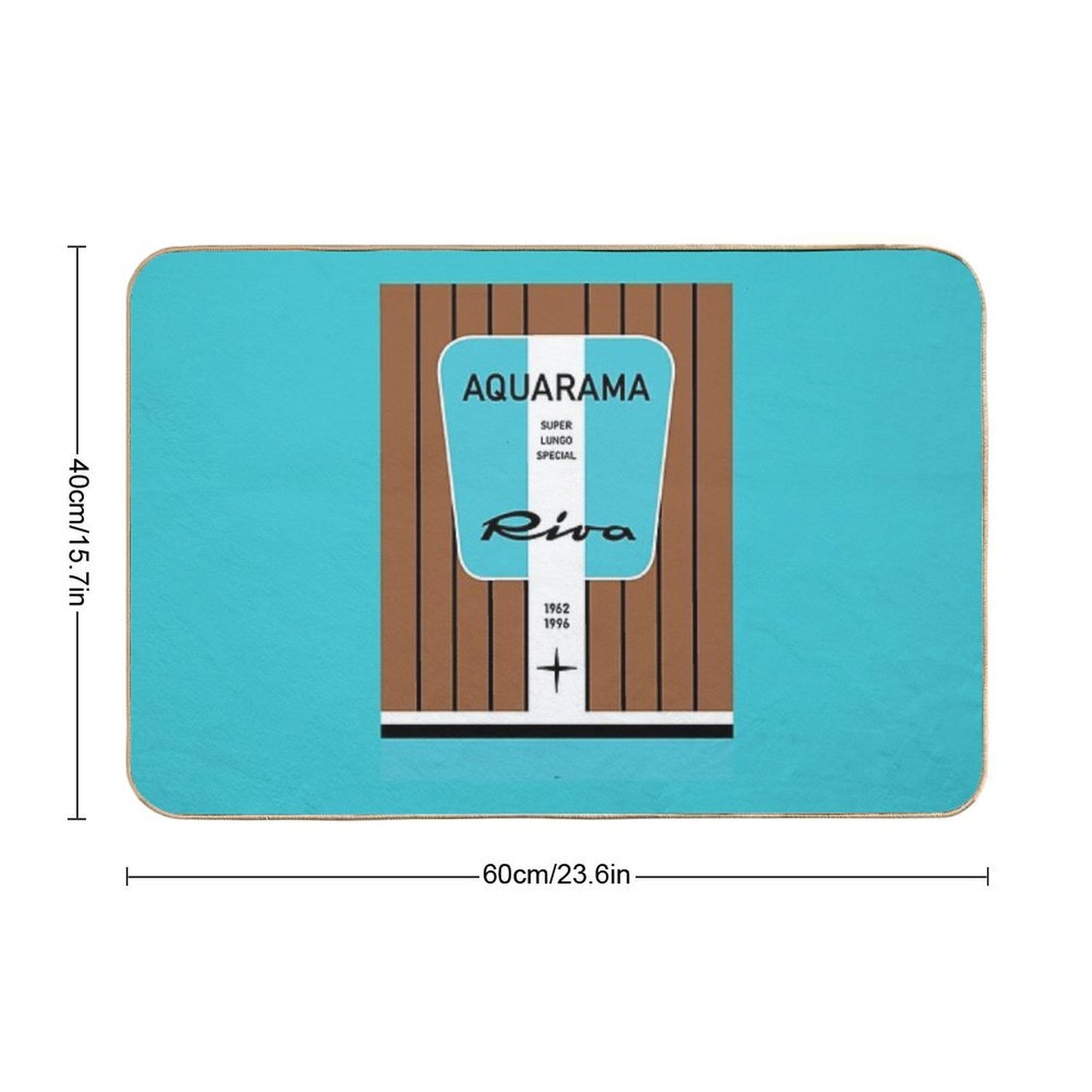 Riva Aquarama Monaco Boat Yachting Lake Como Cannes Saint-Tropez Capri  Pet-Safe Bath Mat