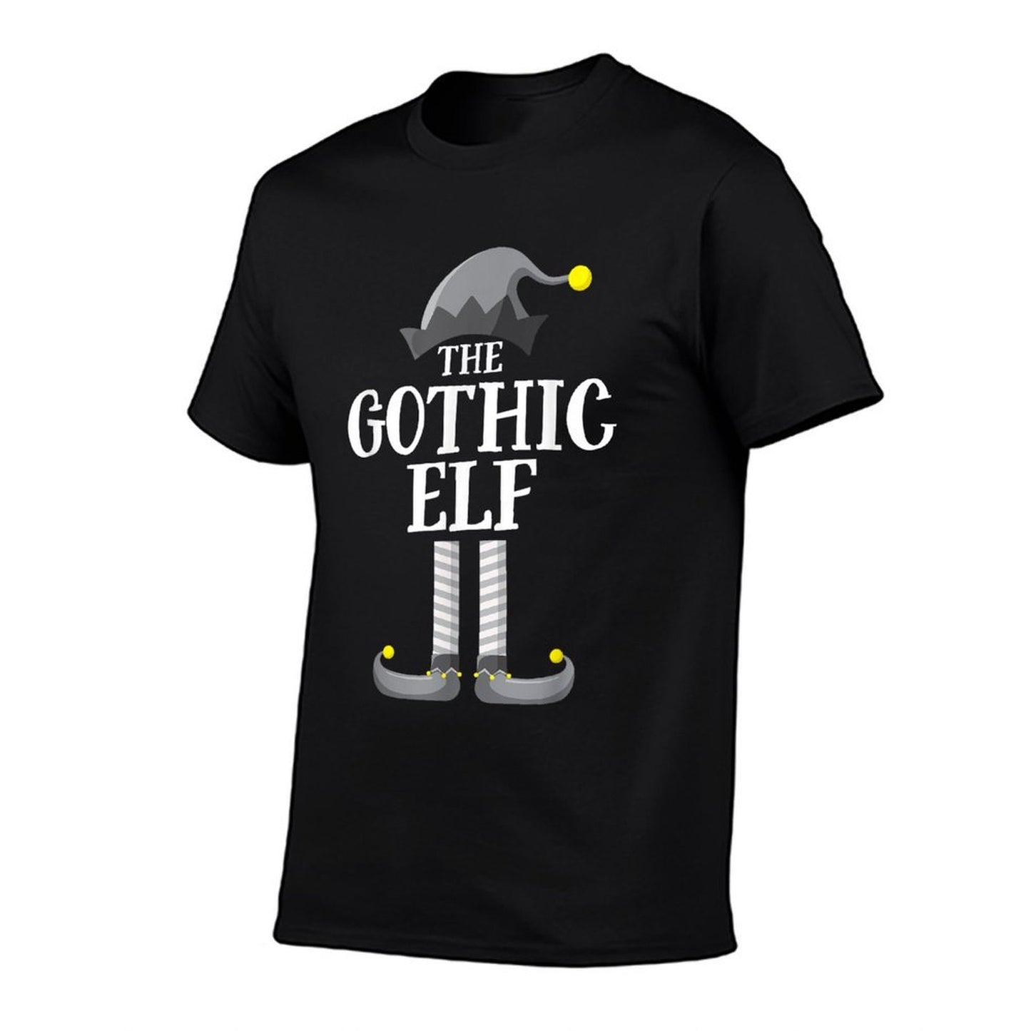 Gothic Black Elf Matching Family Group Christmas Party PJ  Moisture-wicking T-Shirt