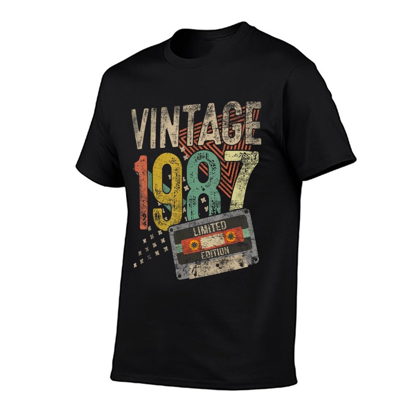 Vintage 1987 38th Birthday Gifts For Men Women 38 Year Old  Wrinkle-resistant T-Shirt