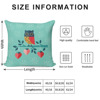 Owl Always Love You Soft Easy Maintenance Throw Pillow