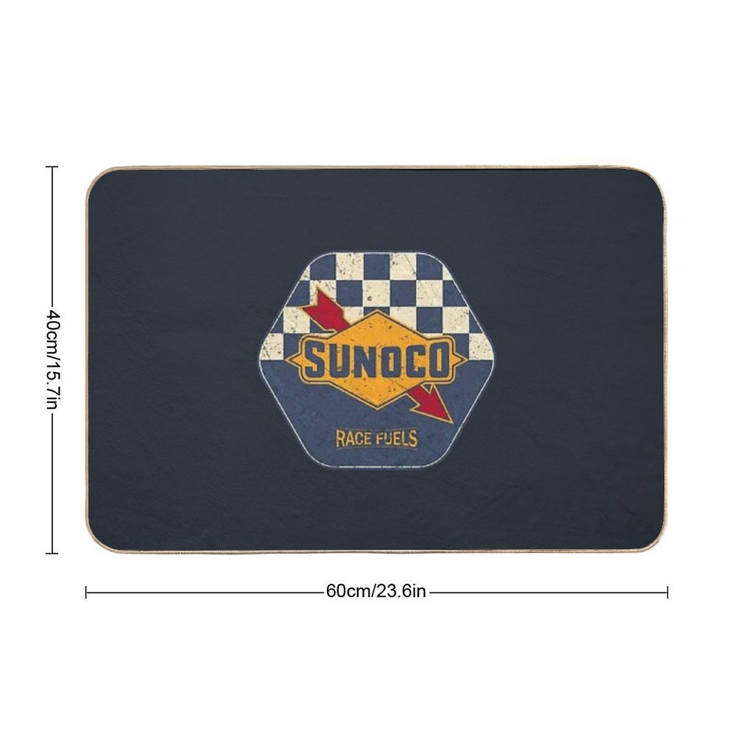 Sunoco Race Fuels Vintage  Absorbent Bath Mat