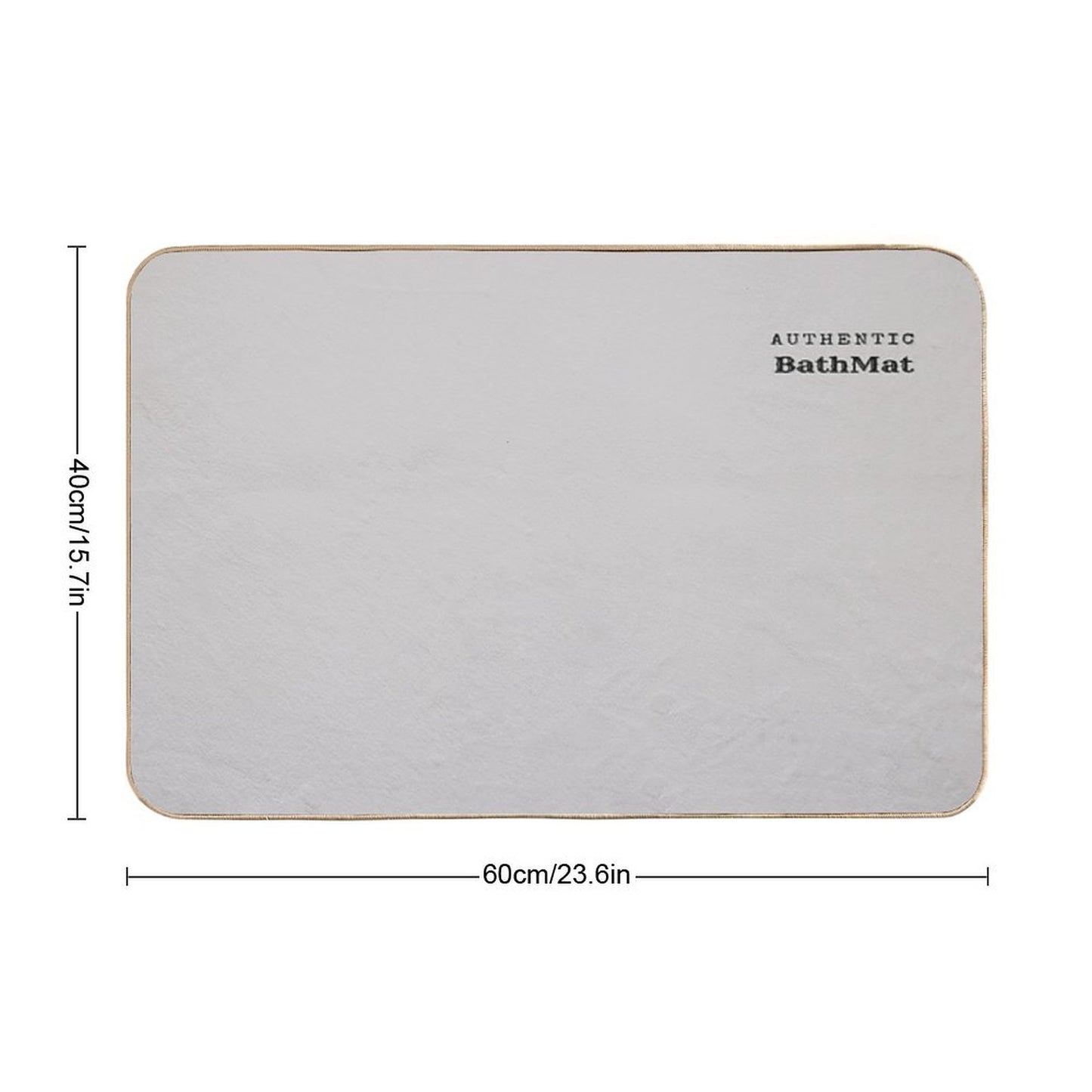 Off-Brand Brand Authentic Bathmat Modern Farm House Décor  Versatile Bath Mat