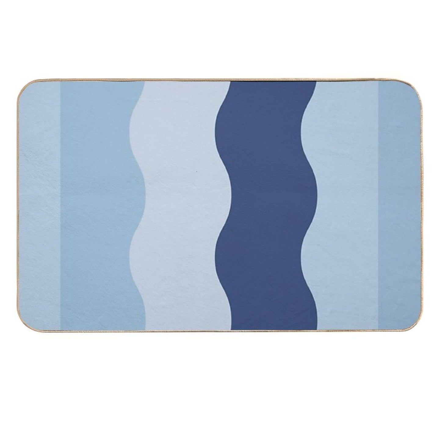 Blue Pallete Wallpaper  Toxin-Free Bath Mat