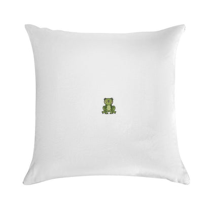 Happy Frog Soft Luxury Feel Throw Pillow