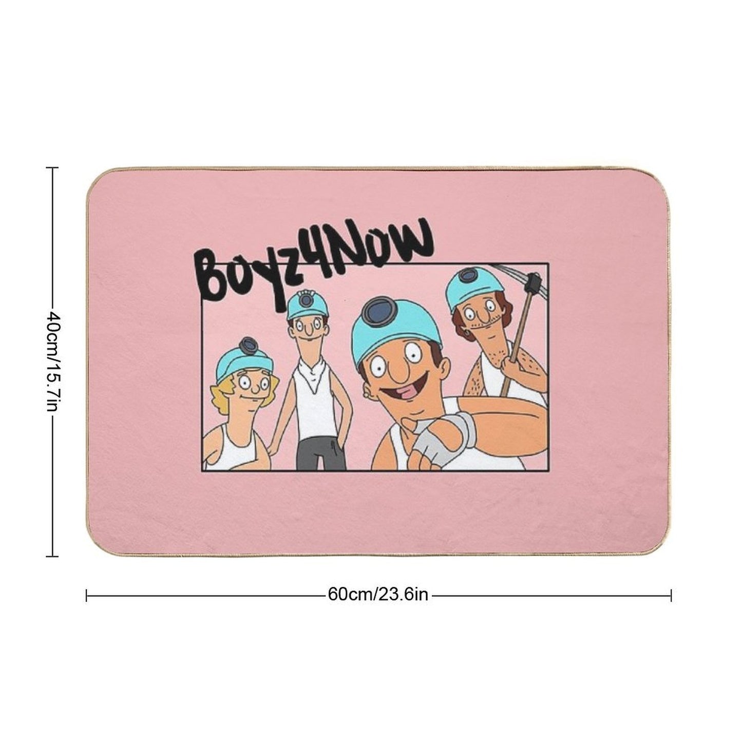 Boyz 4 Now  Eco-Friendly Bath Mat