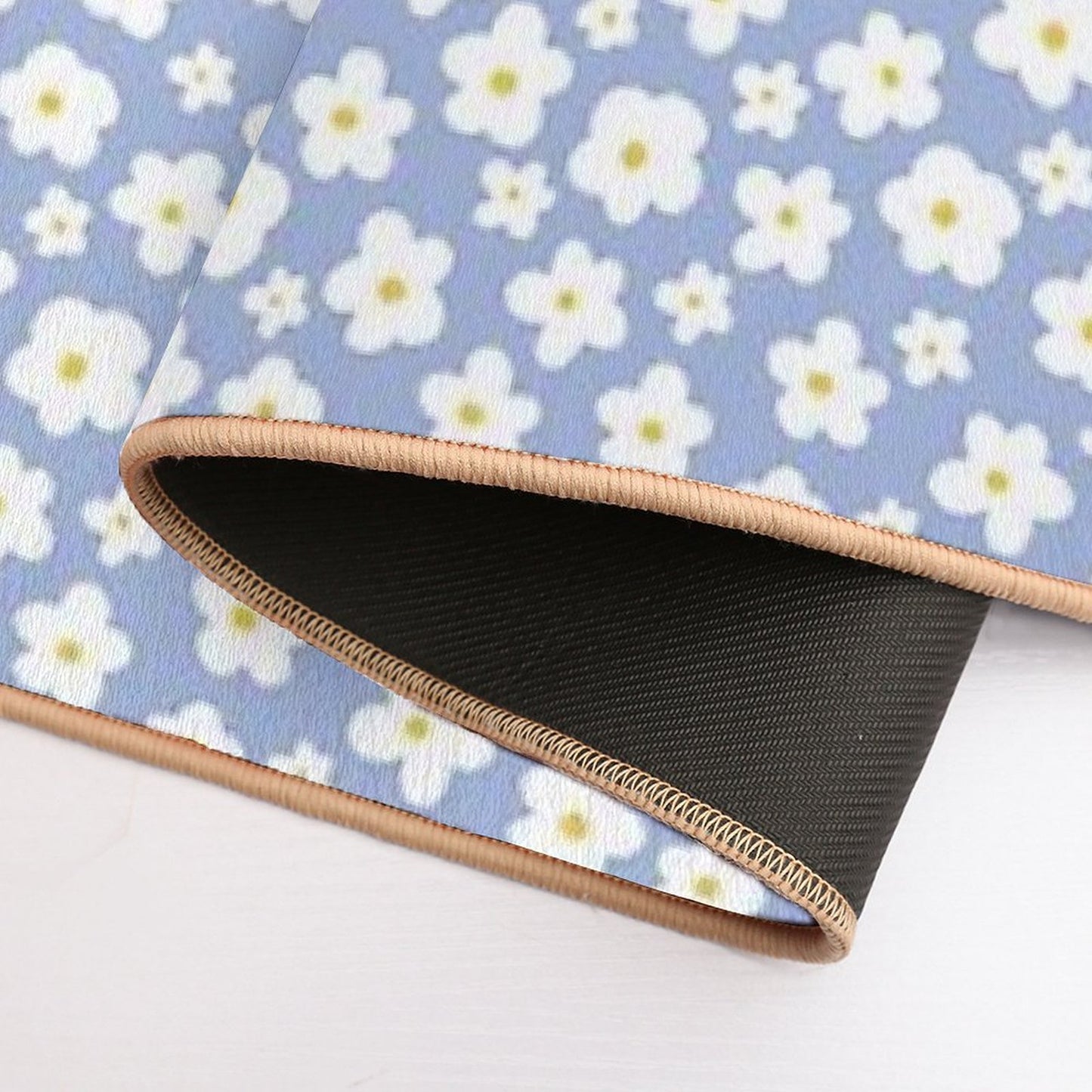 Cute Spring Summer Flowers  Rapid-Drying Bath Mat