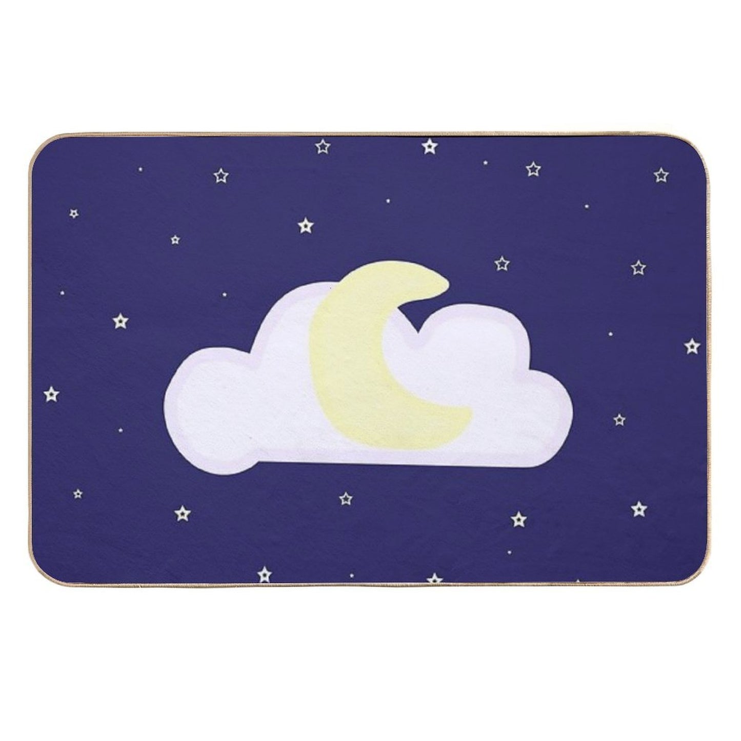 Dreamy Night Sky  Absorbent Bath Mat