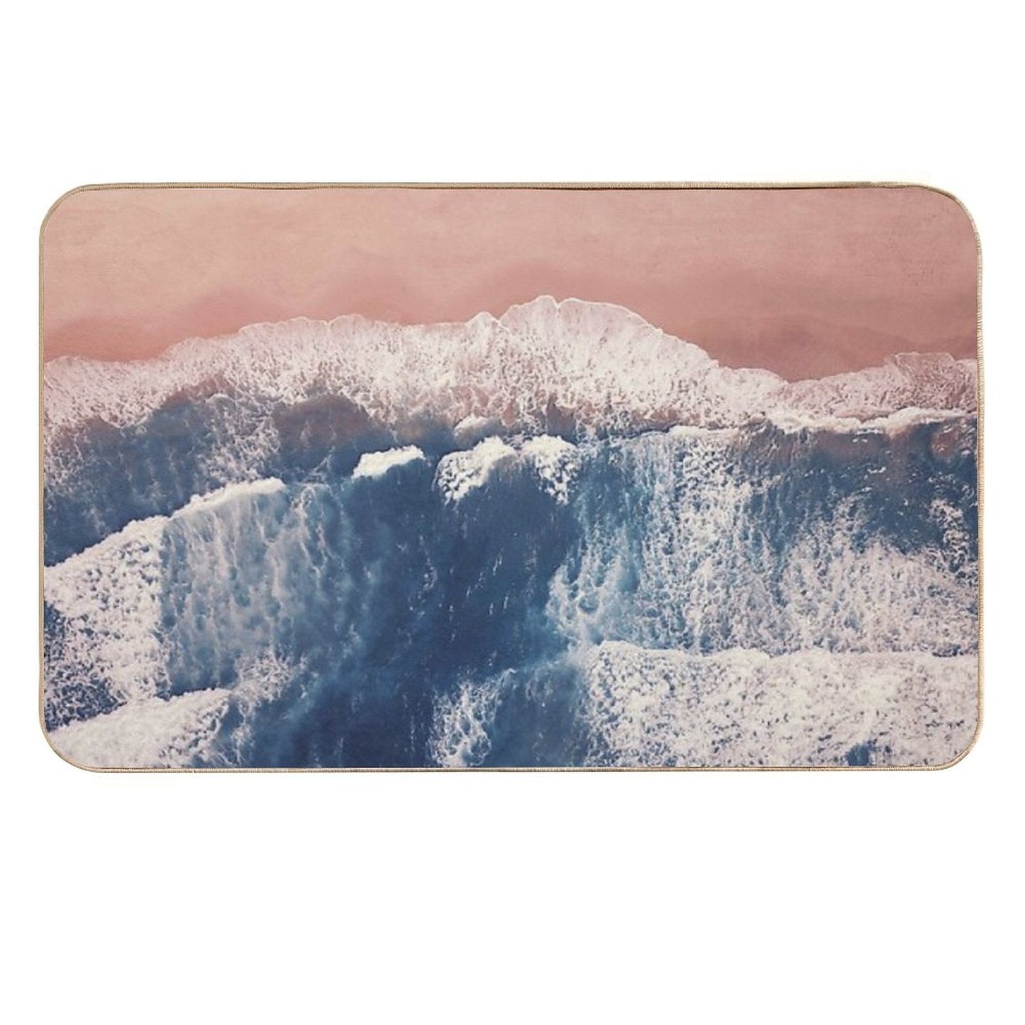 Pink Sand Beach  Eco-Friendly Bath Mat