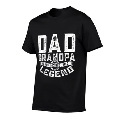 60 Year Old Dad Grandpa Fathers Day Bday Party 60th Birthday  Graphic-printed T-Shirt