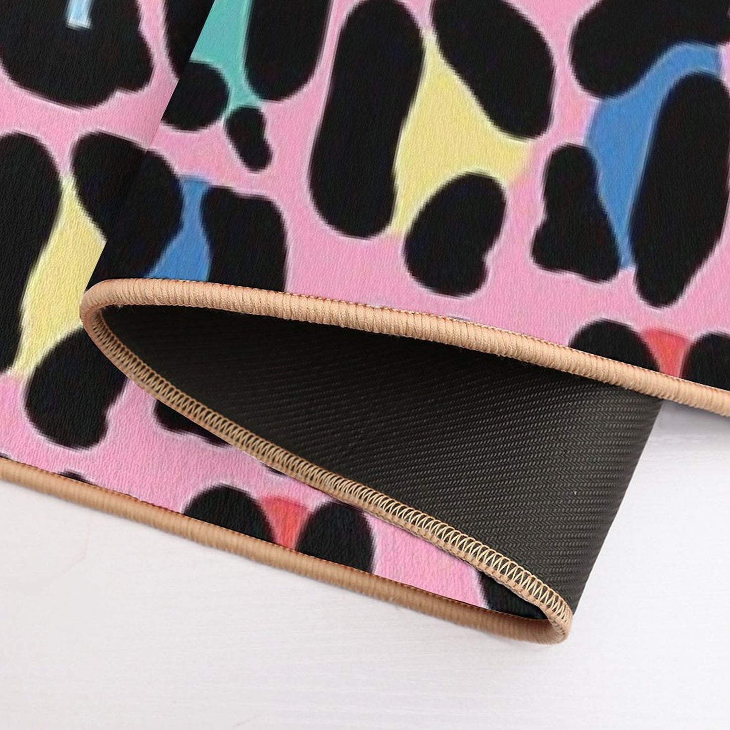 Rainbow Leopard by Elebea  Multi-Purpose Bath Mat